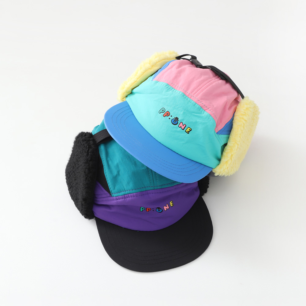 Plunge color earflap cap