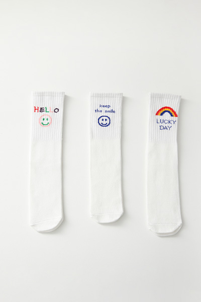 3-piece set of Lola socks