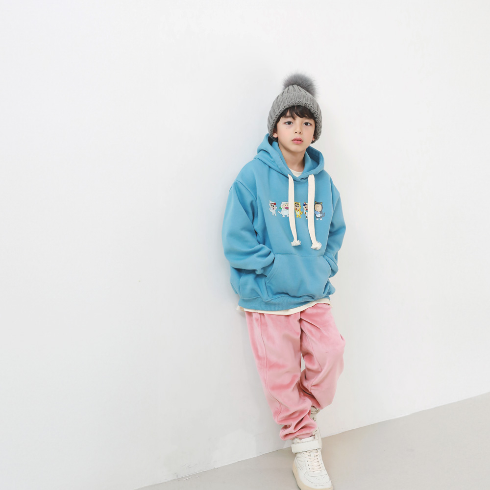 Train Gimo Hooded Man to Man (Size 9 to 21)