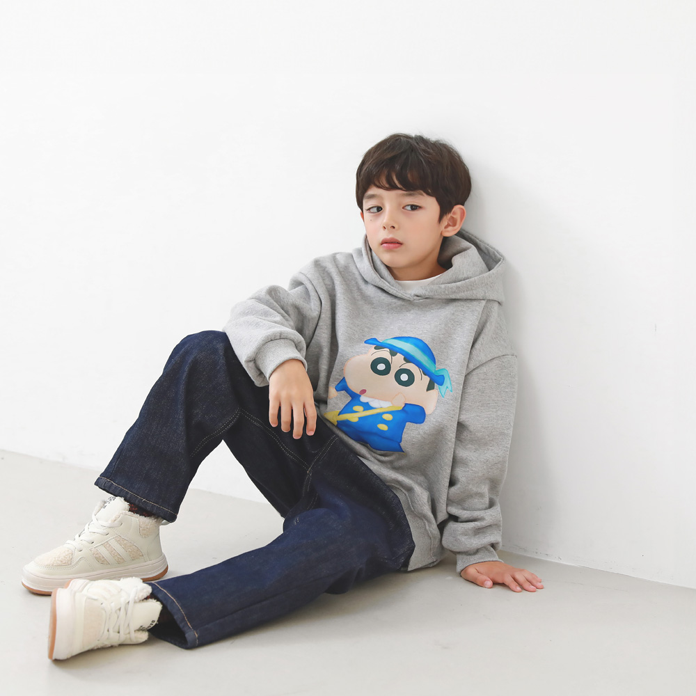 Crayon Shin-chan Hooded Sweatshirt (Size 9-21)