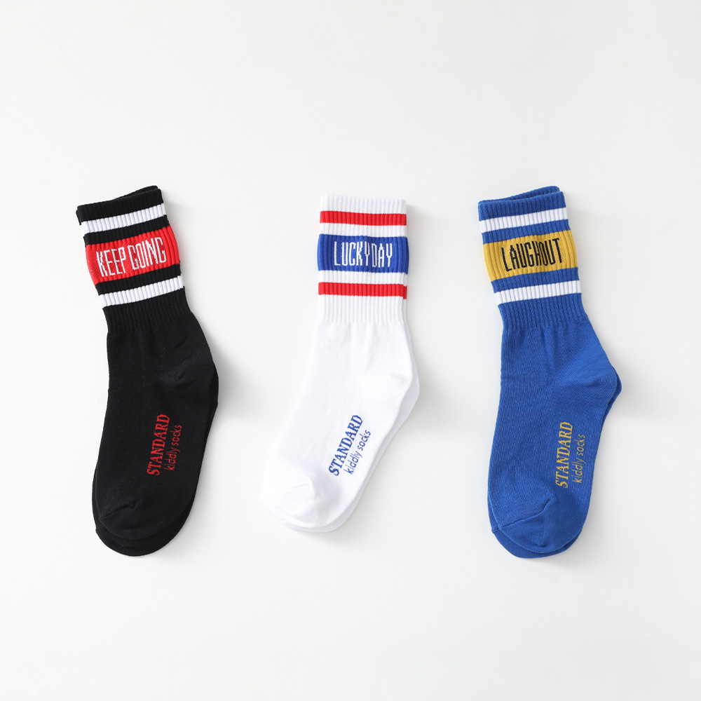 Keyword socks 3-piece set