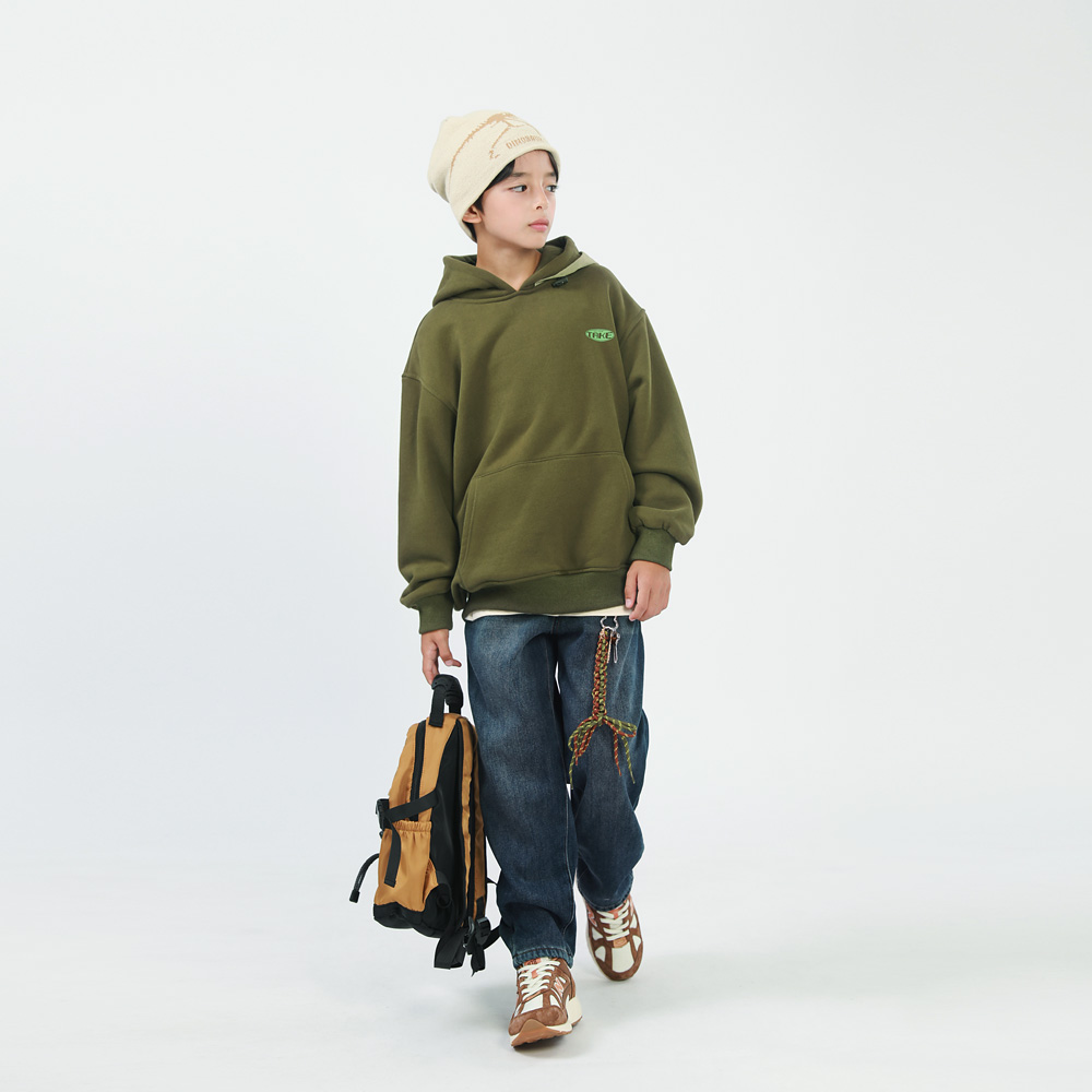 Lure-ridged denim pants (size 9-23)