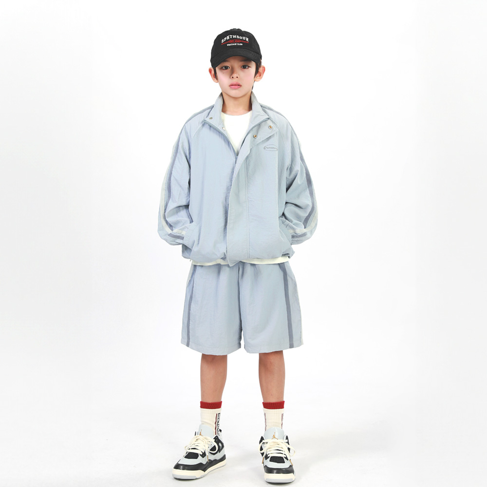 Bent Woven Zip-up Set (Size 9-23)