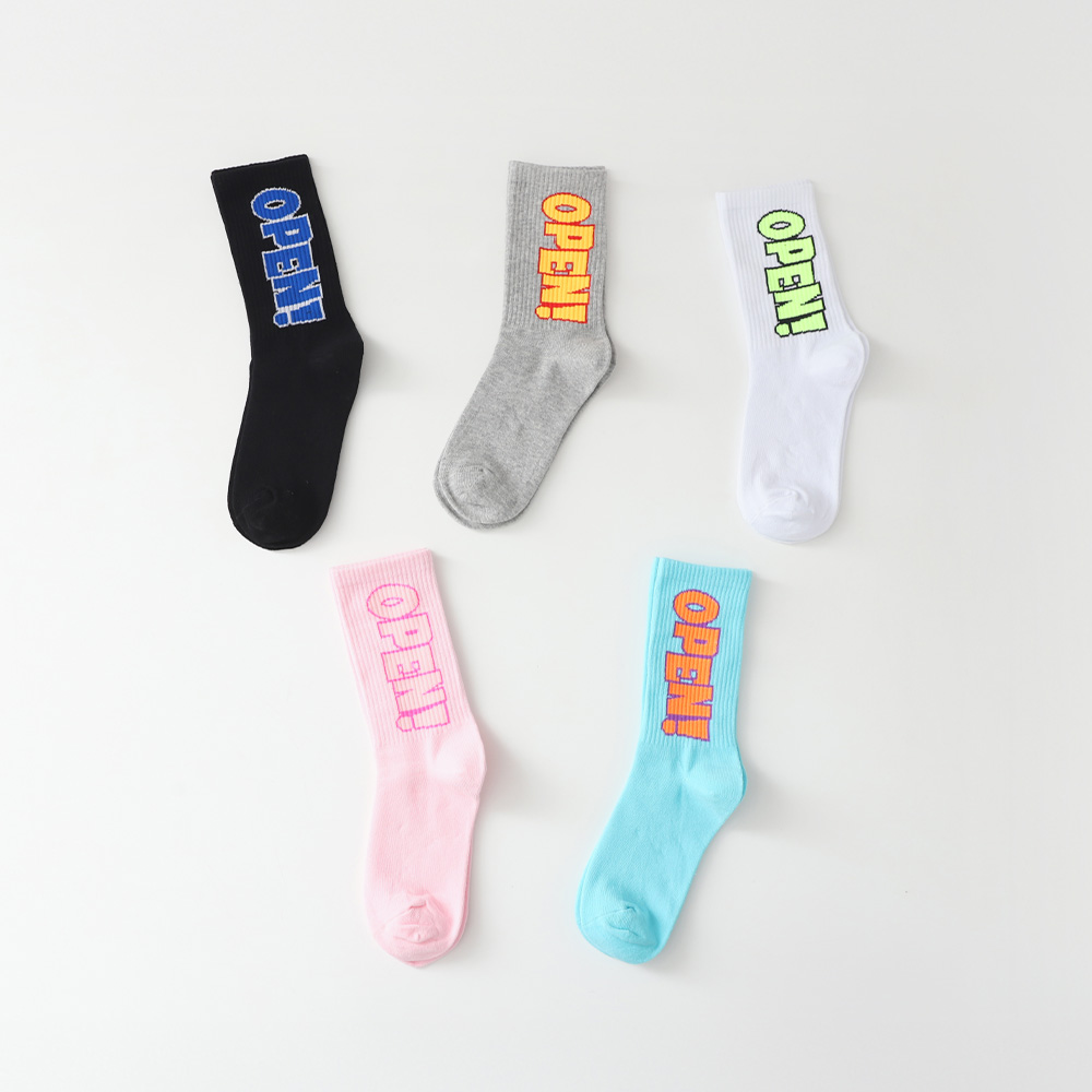 Open Bone Socks 5-piece set