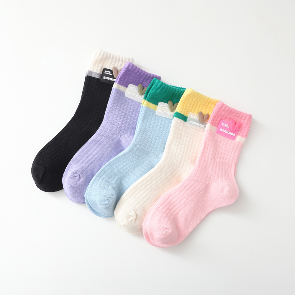 Ring Heart Socks 5-piece set