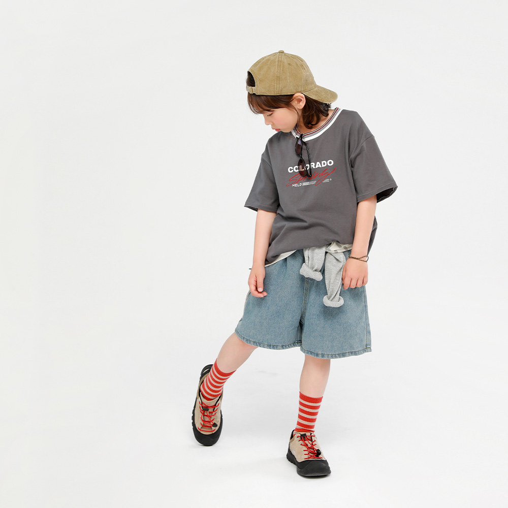 Tamy Denim Half Pants (Size 9-21)