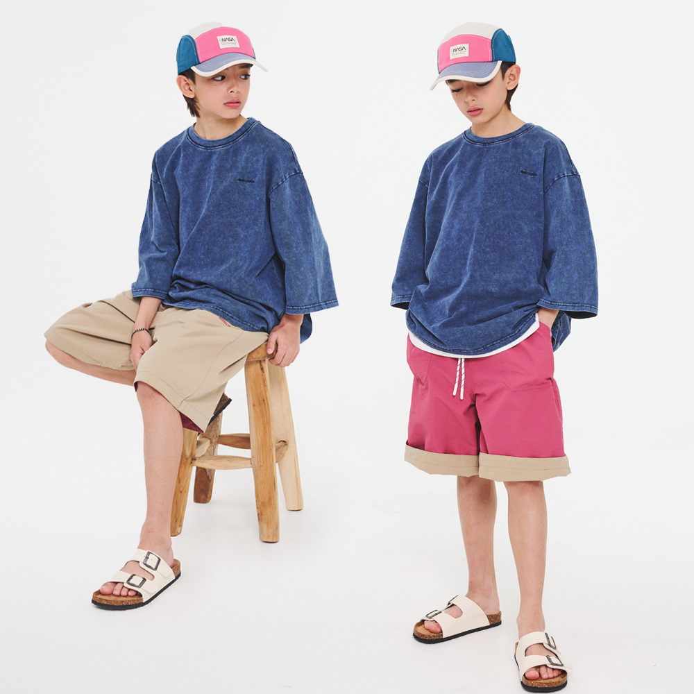 Lano Woven Reversible Half Pants (Size 9-23)