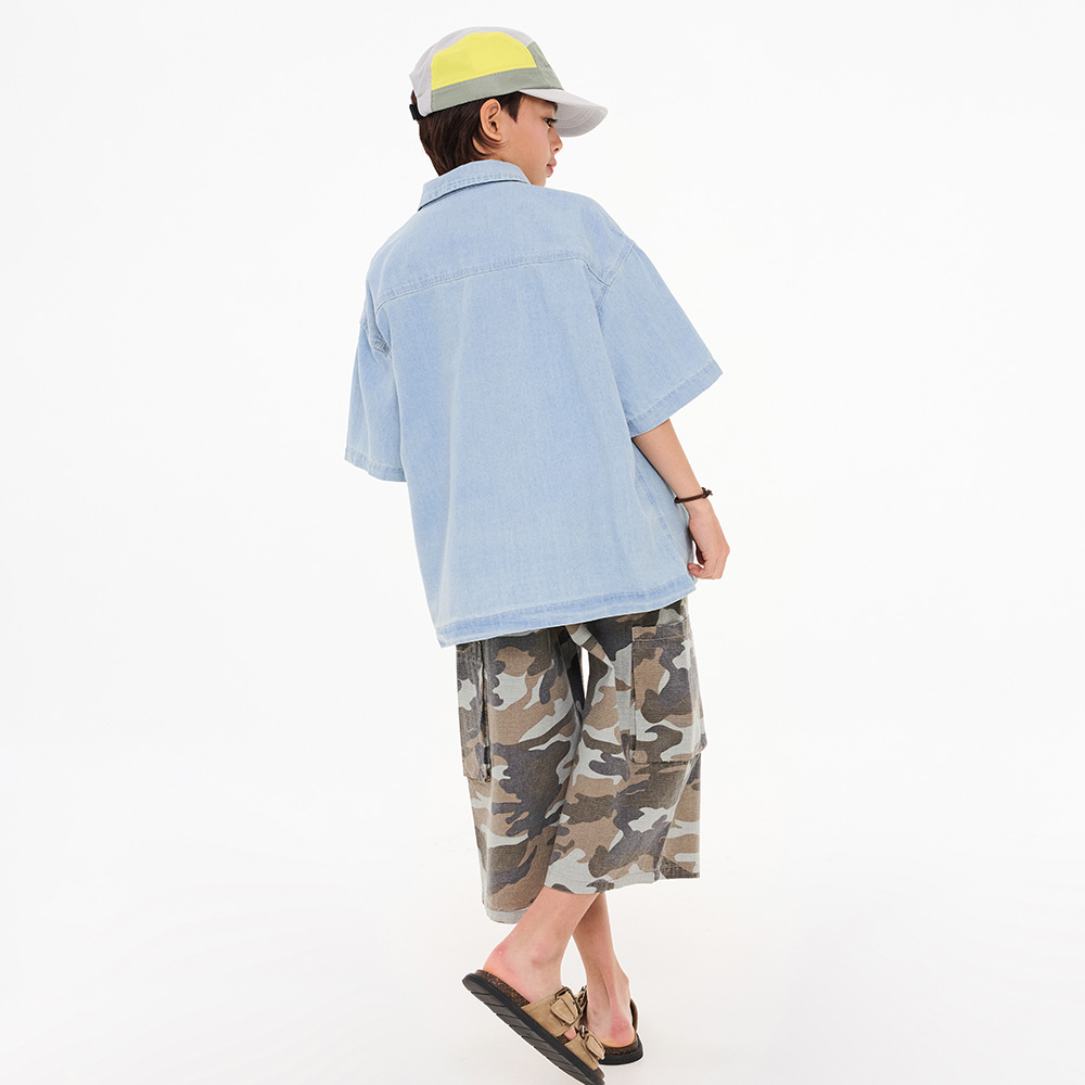 Lito Cotton Cargo Bermuda Pants (Size 9-23)