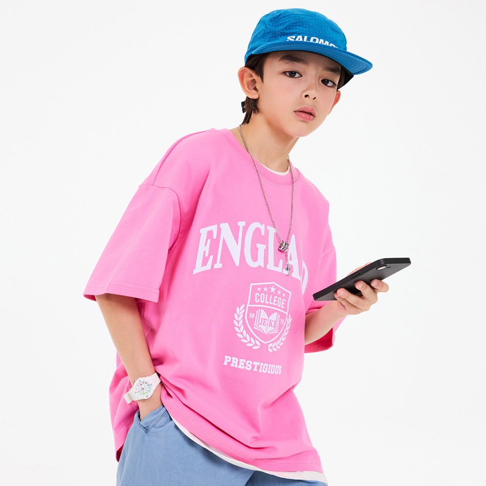 England Embroidery Tee (Size 9-23)