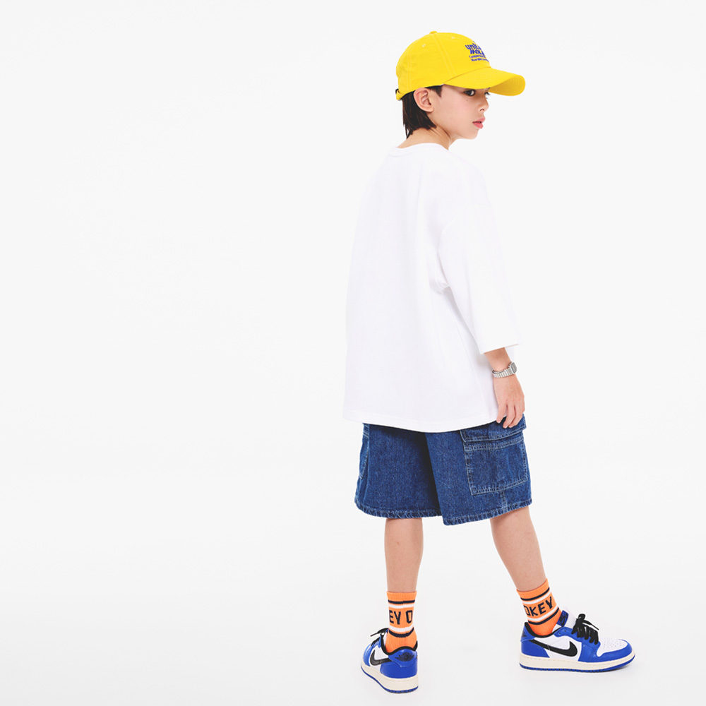 Kidokago Denim Half Pants (Size 9-23)