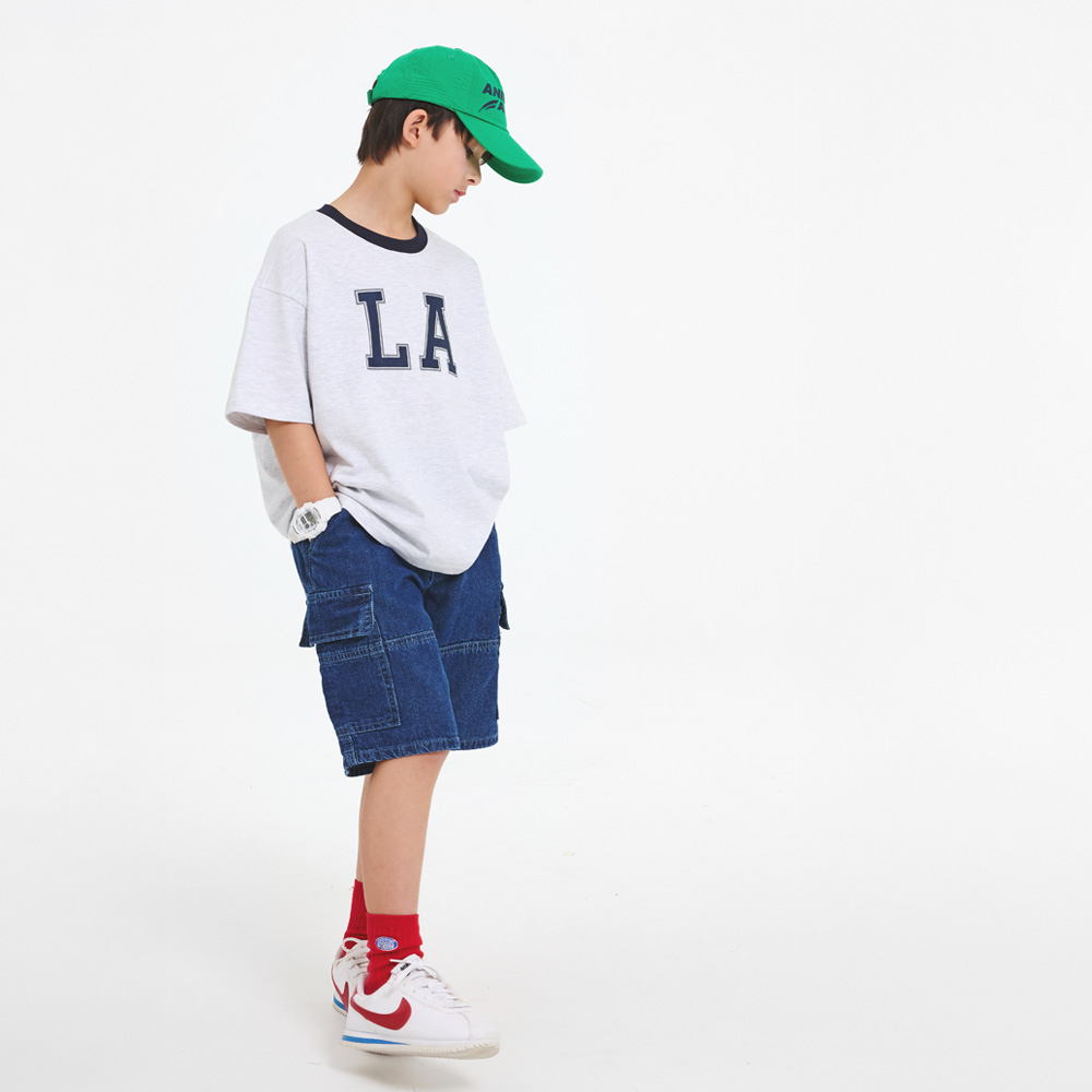 Kidokago Denim Half Pants (Size 9-23)