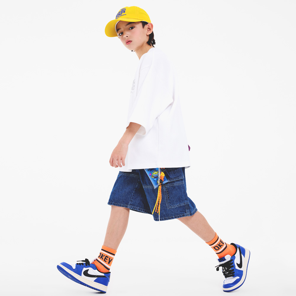 Kidokago Denim Half Pants (Size 9-23)