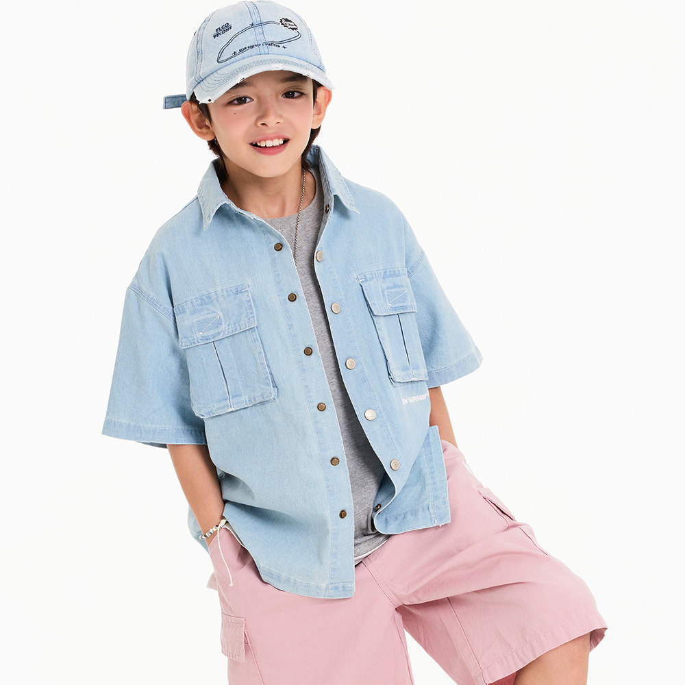 Donnell Summer Denim Shirt (Size 9-23)
