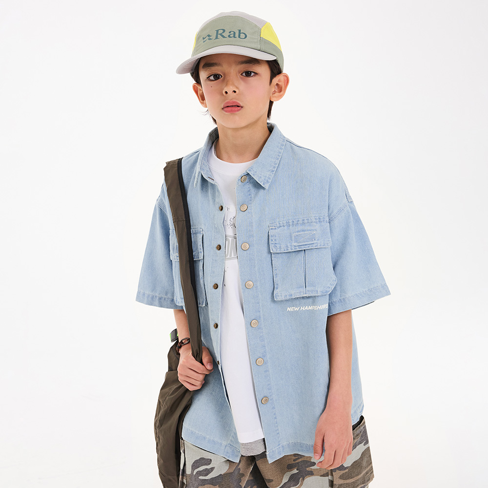 Donnell Summer Denim Shirt (Size 9-23)