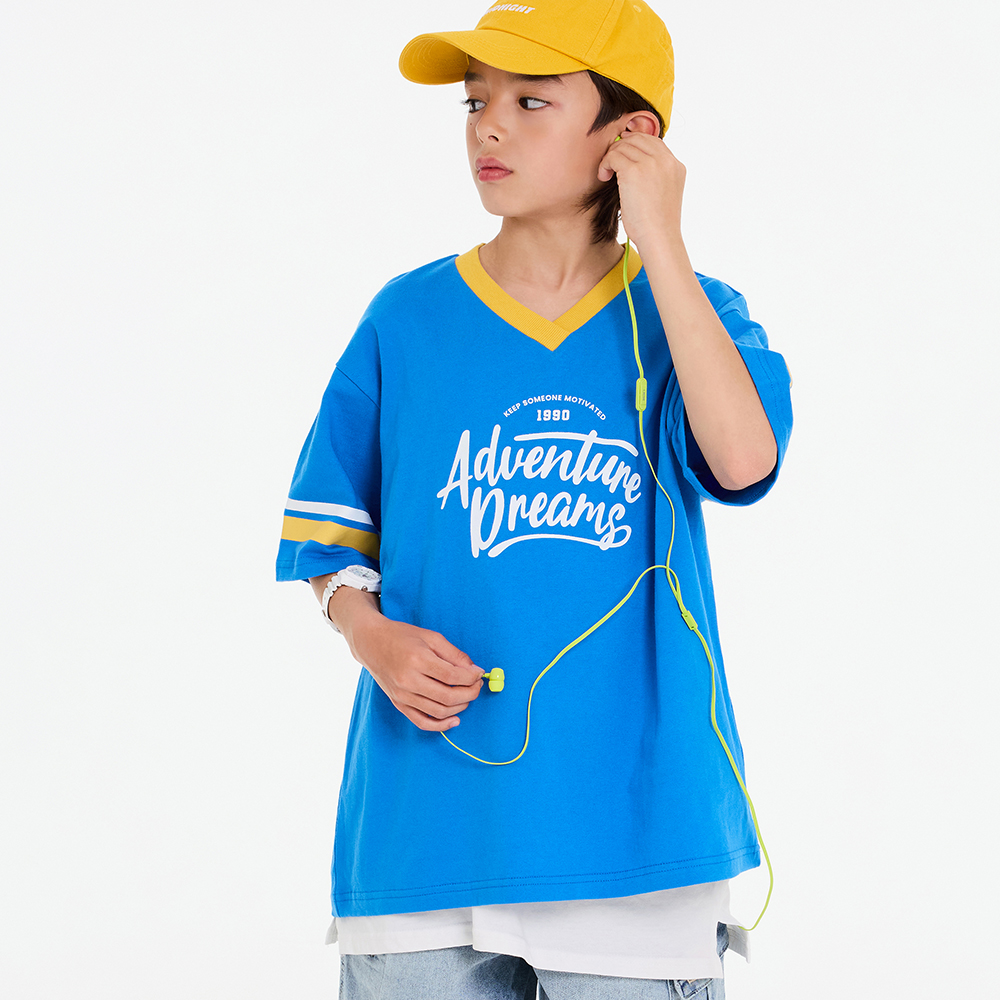 Layered Nashi Half Sleeve T-shirt (Size 7-23) 