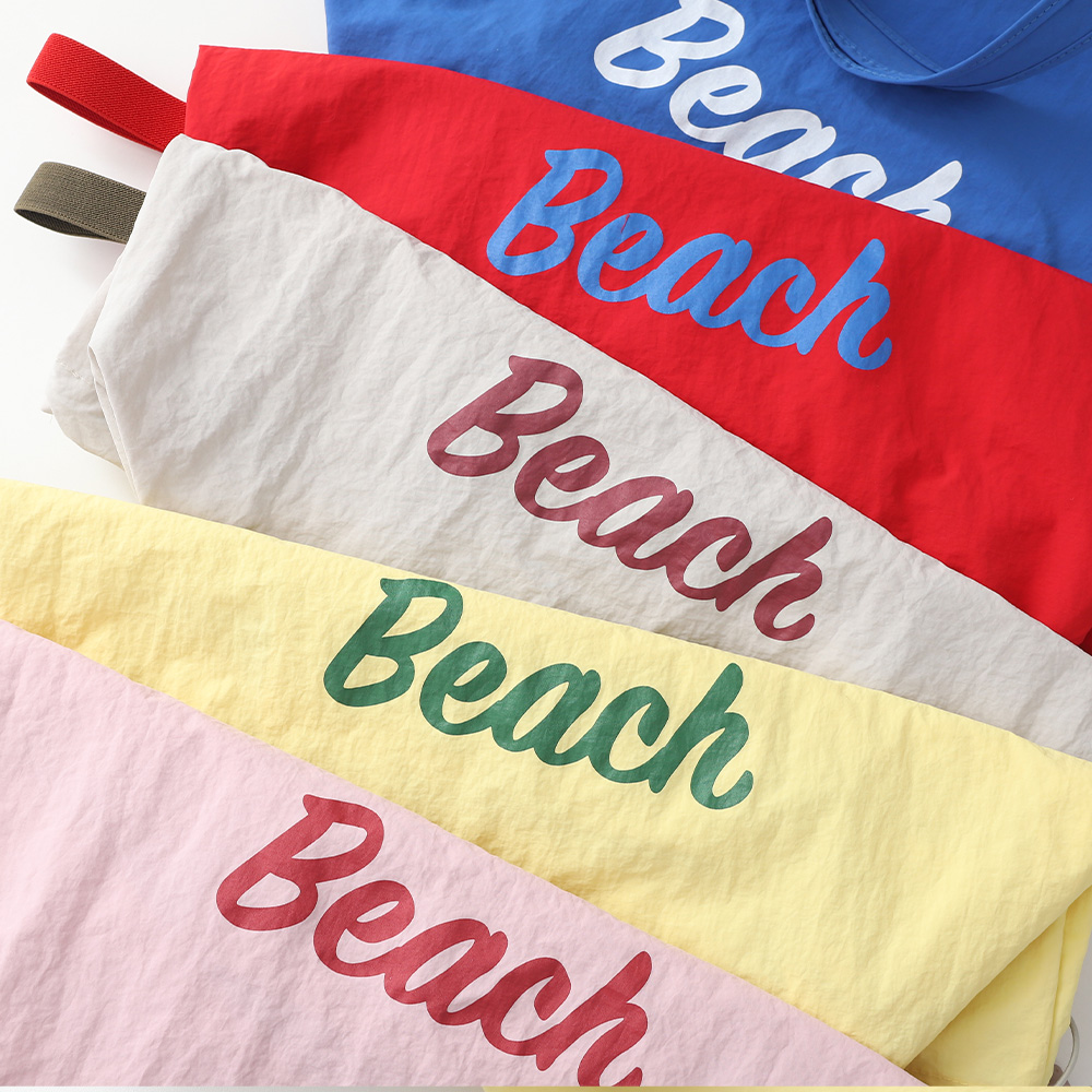 Beach rustling shoulder bag