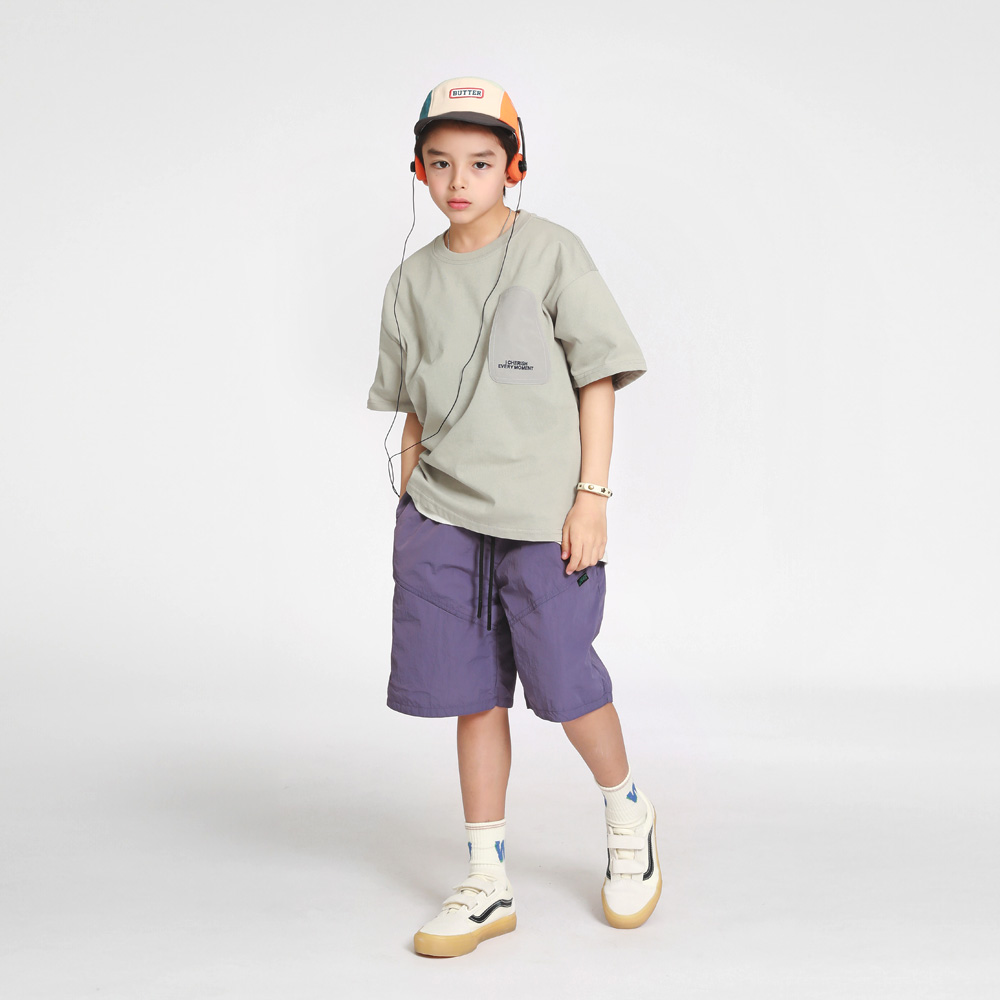 Peak Woven Double-Sided Half Pants (Size 9-23)