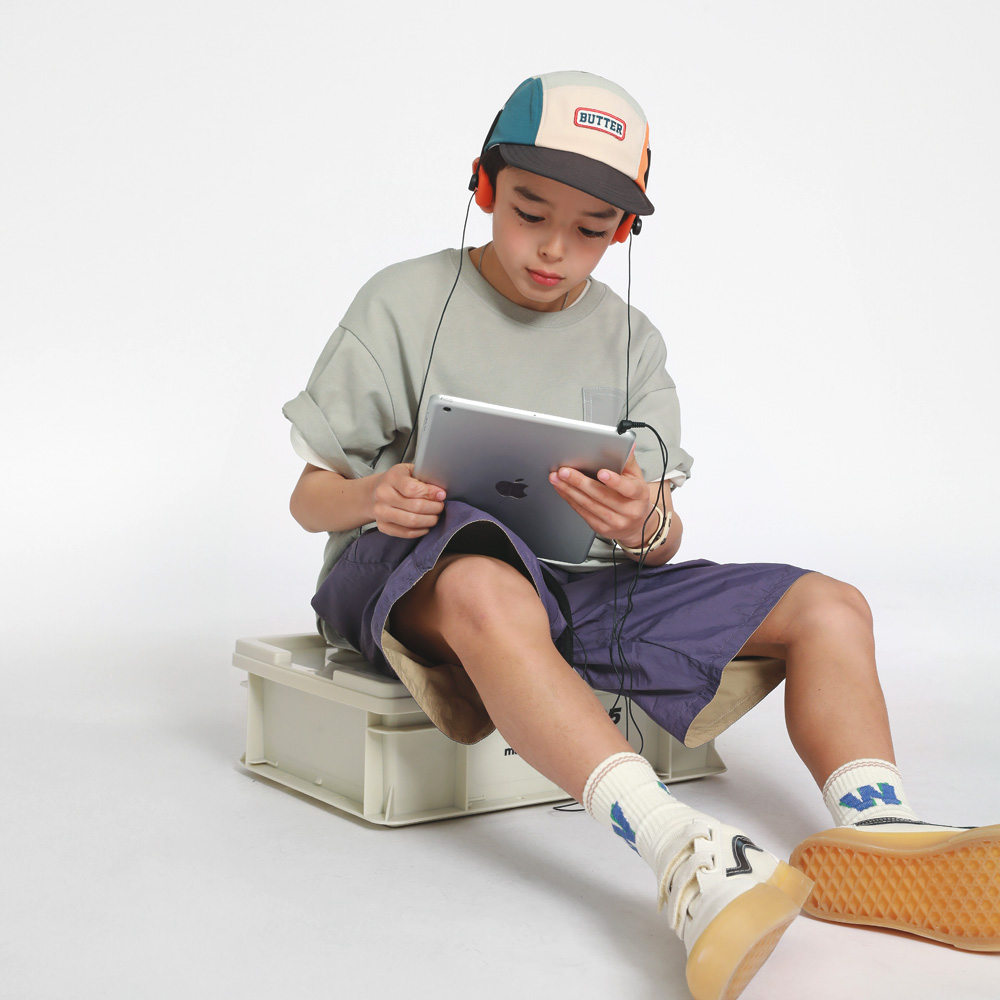 Peak Woven Double-Sided Half Pants (Size 9-23)