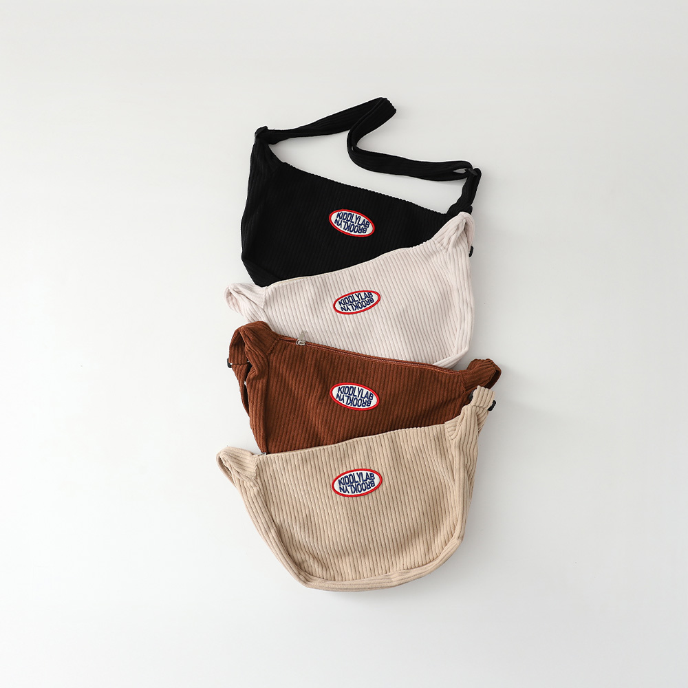 Crescent Golden Crossbody Bag