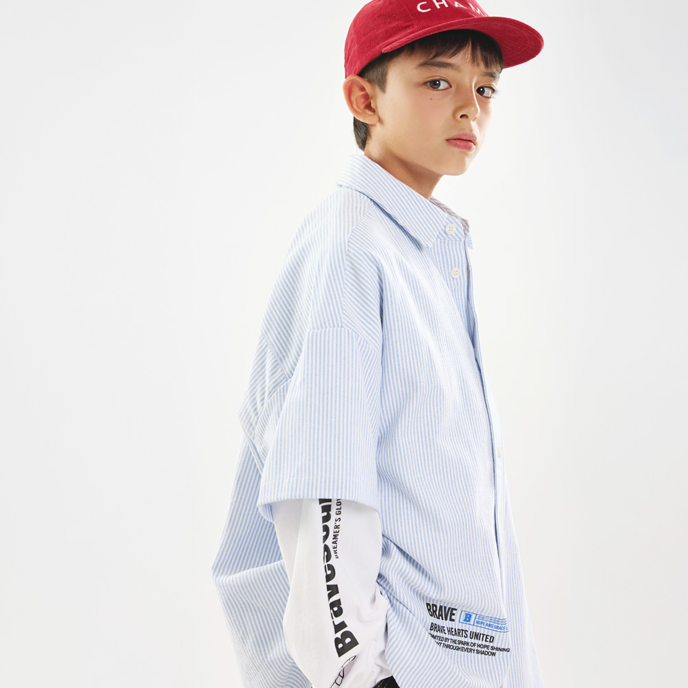 Eucalyptus Layered Shirt (Size 9-23)