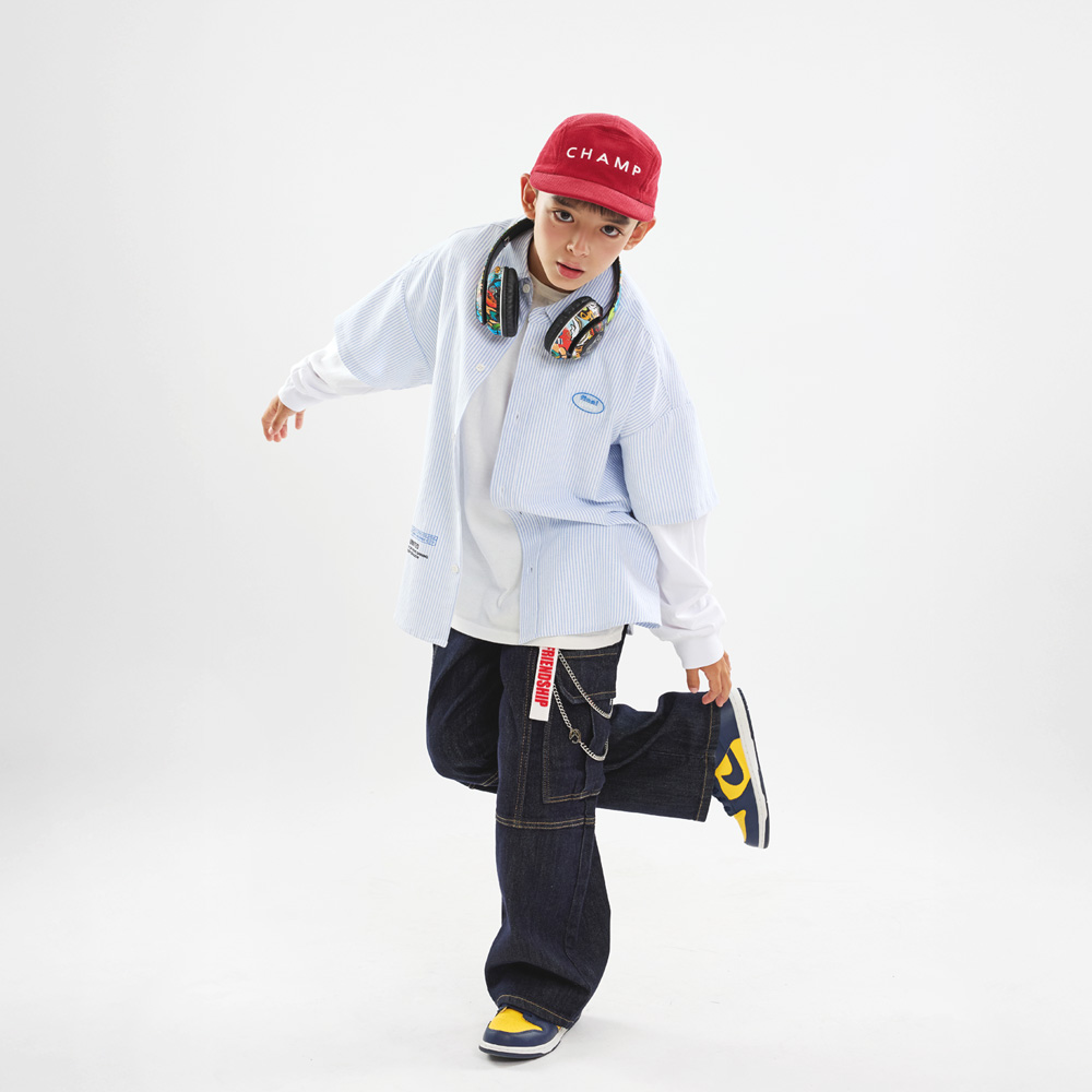 Neta Cargo Denim Pants (Size 9-23)