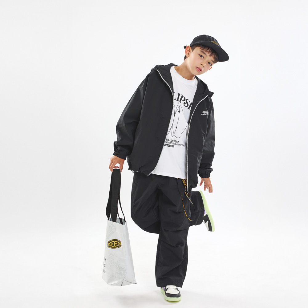 Gear Woven Hooded Zip-up Set (Size 9-23)