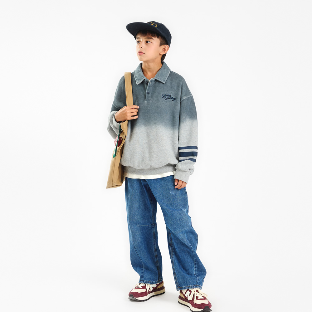 T-shirt denim pants (size 9-23)