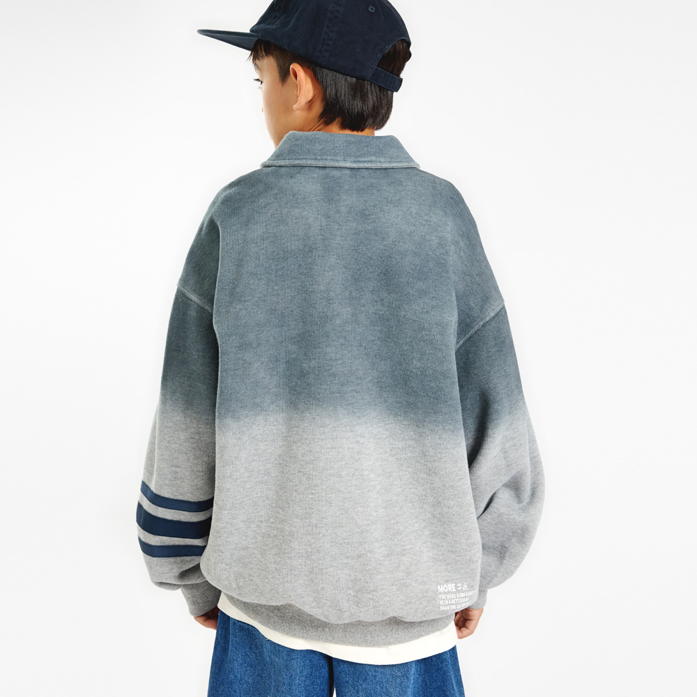 Lanto embroidery collared sweatshirt (sizes 9-23)