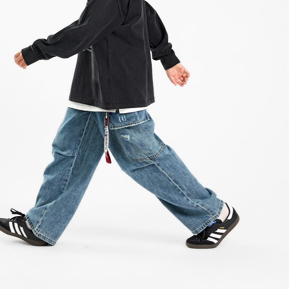 Irukago Denim Pants (Size 9-23)