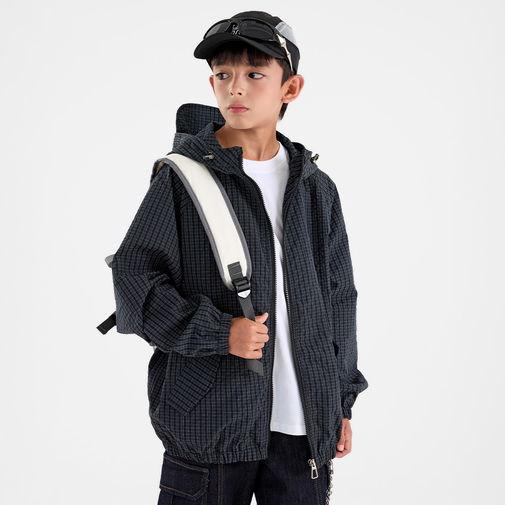 Murphy Woven Hooded Jumper (Size 9-23)