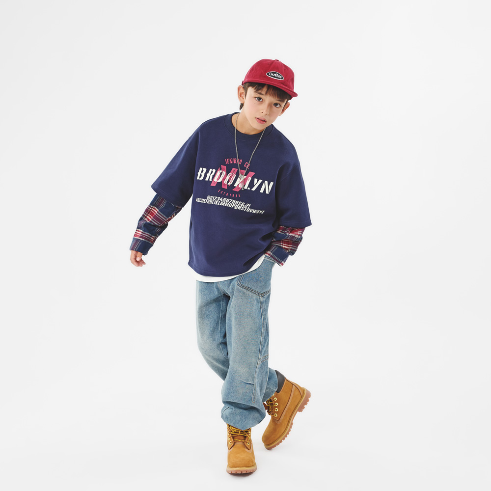 Brook Shirt Layered Tee (Size 9-23)