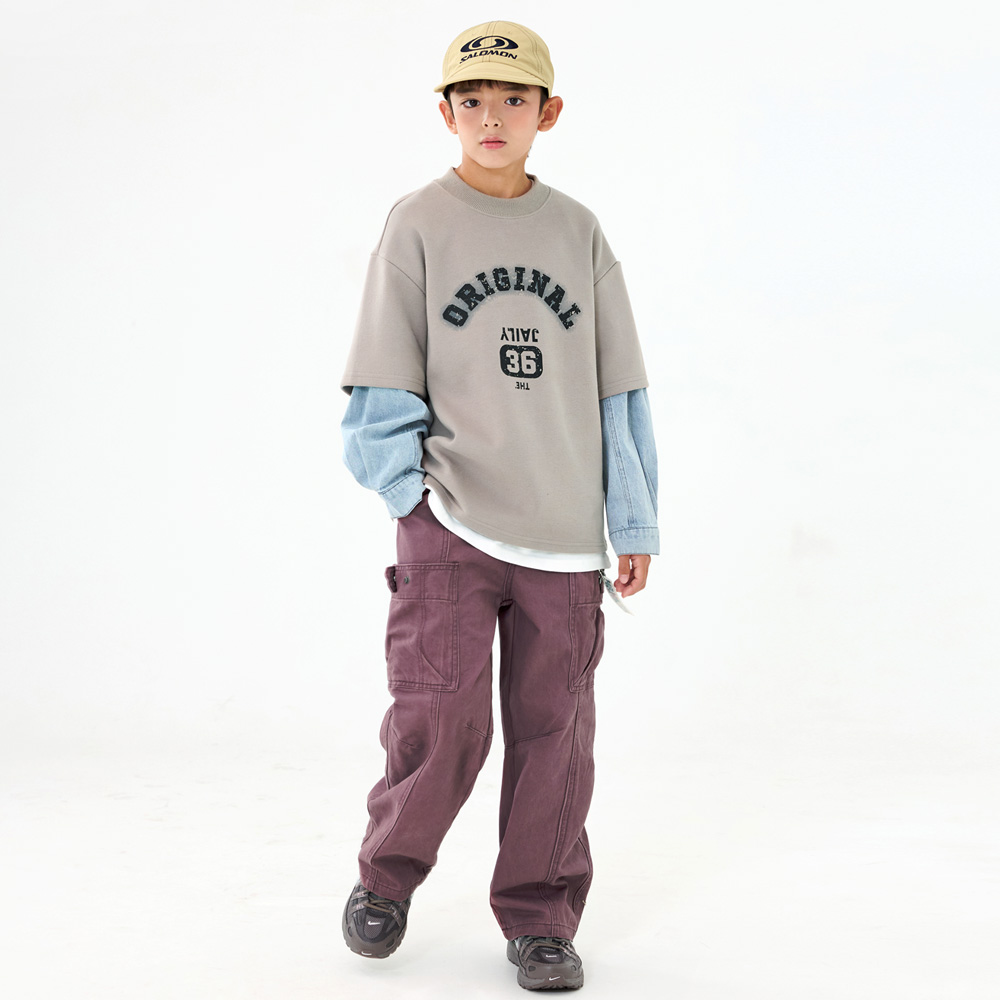 Reversible Shirt Layered Tee (Size 9-23)