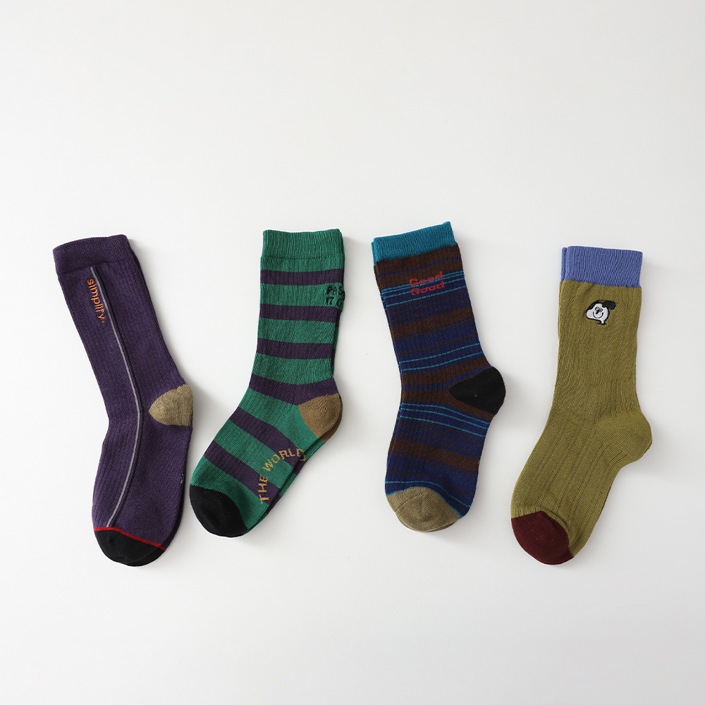 Good Good Simple Socks 4-Piece Set