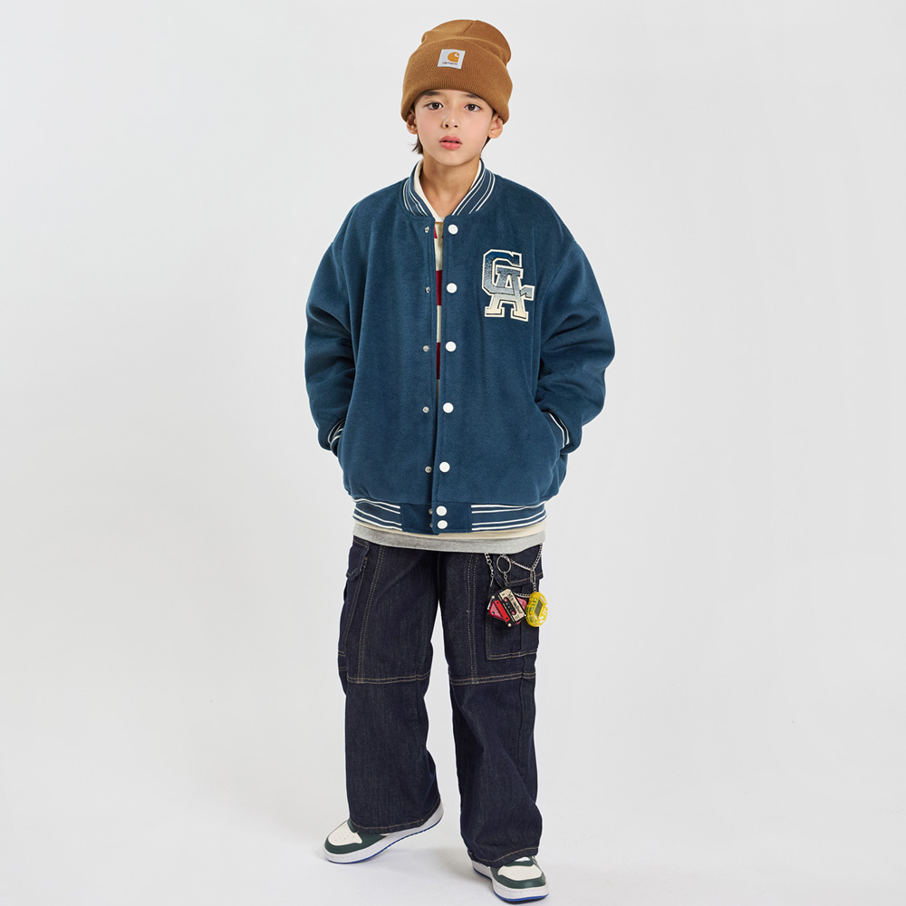 Follower Embroidery Baseball Jumper (Size 9-23)