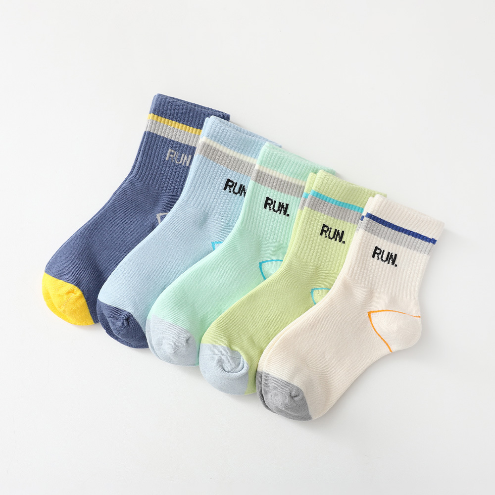 Keep Running Socks 5-piece set