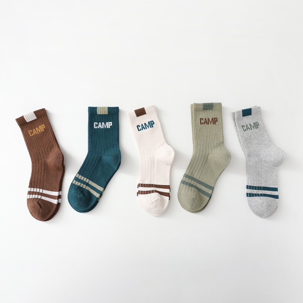 Camp Socks 5-piece set