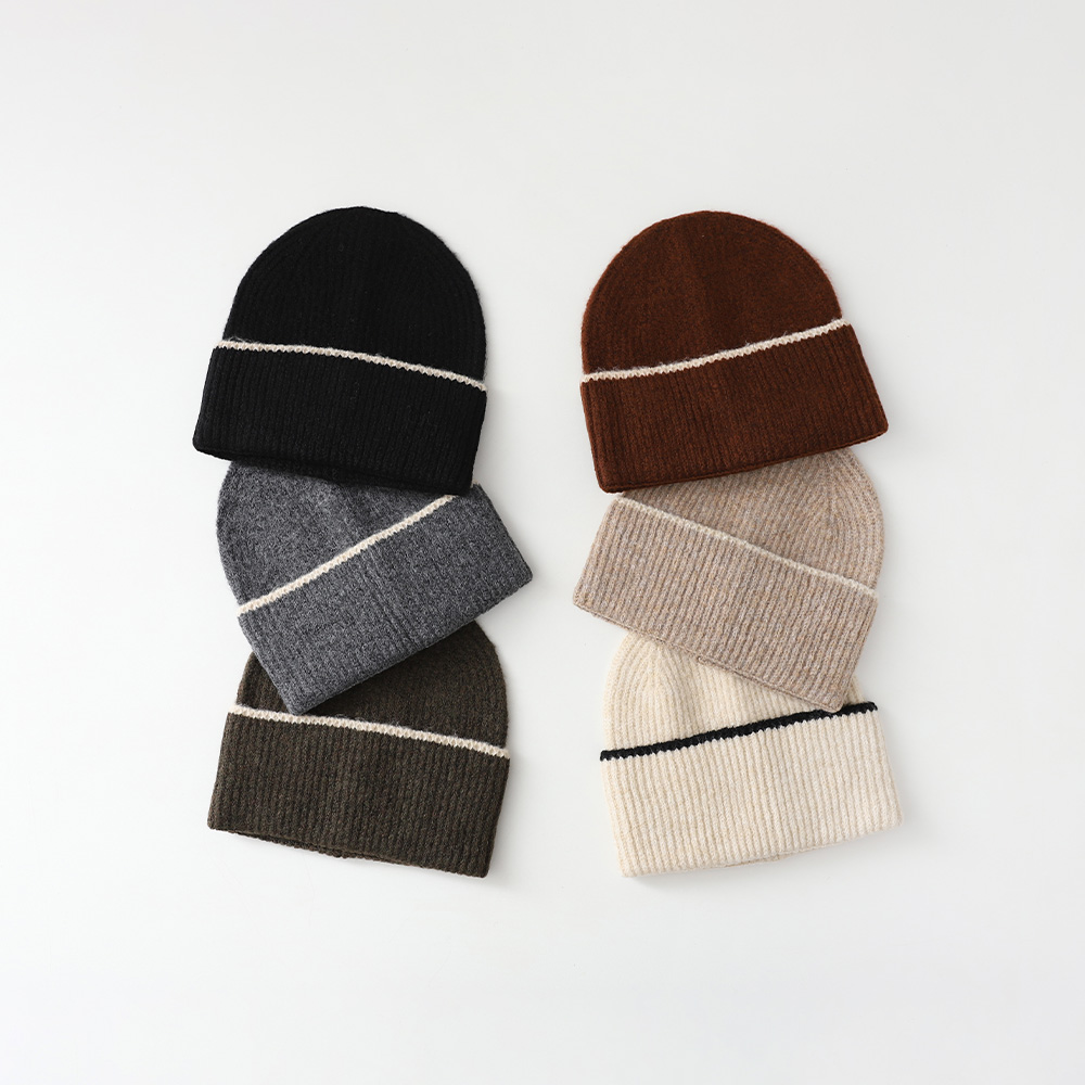 One-line beanie