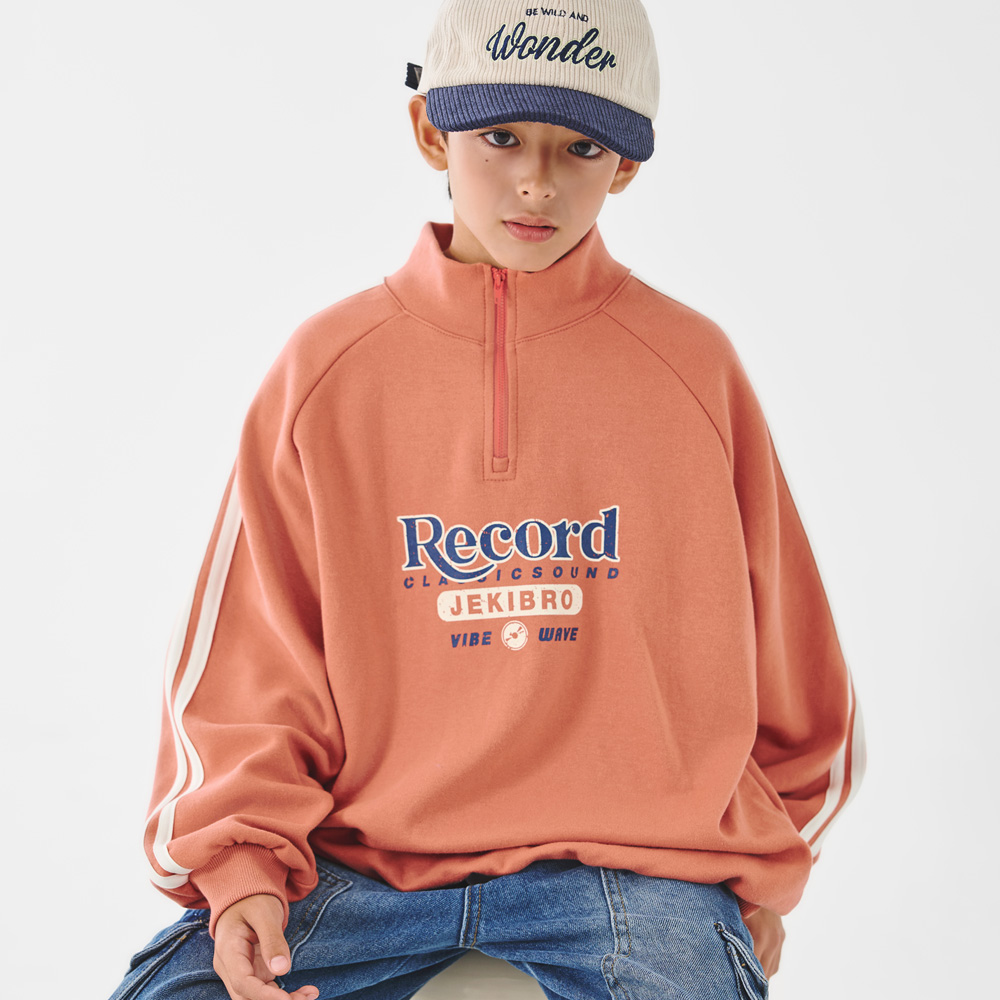 Delsiban Zip-up Man-to-Man (Size 9-23)