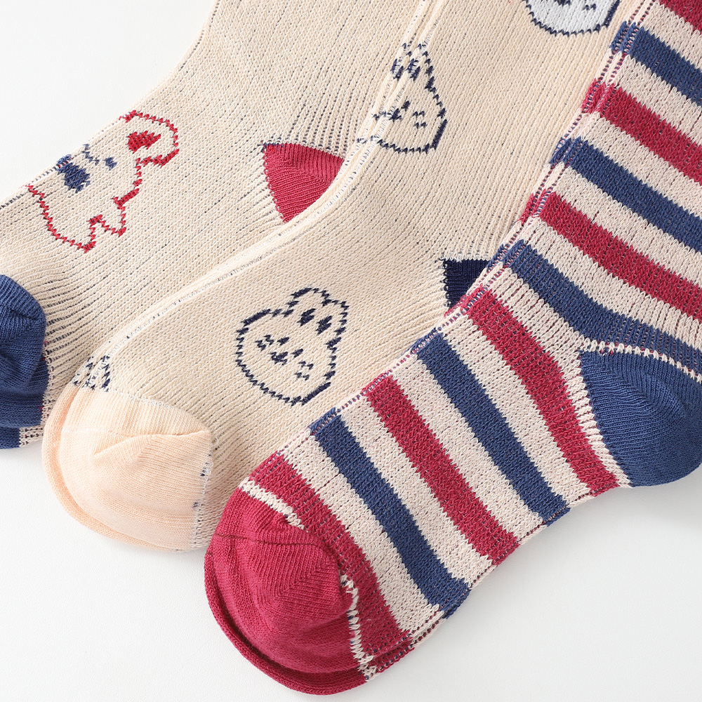 Rabbit Nice Socks 3-piece set
