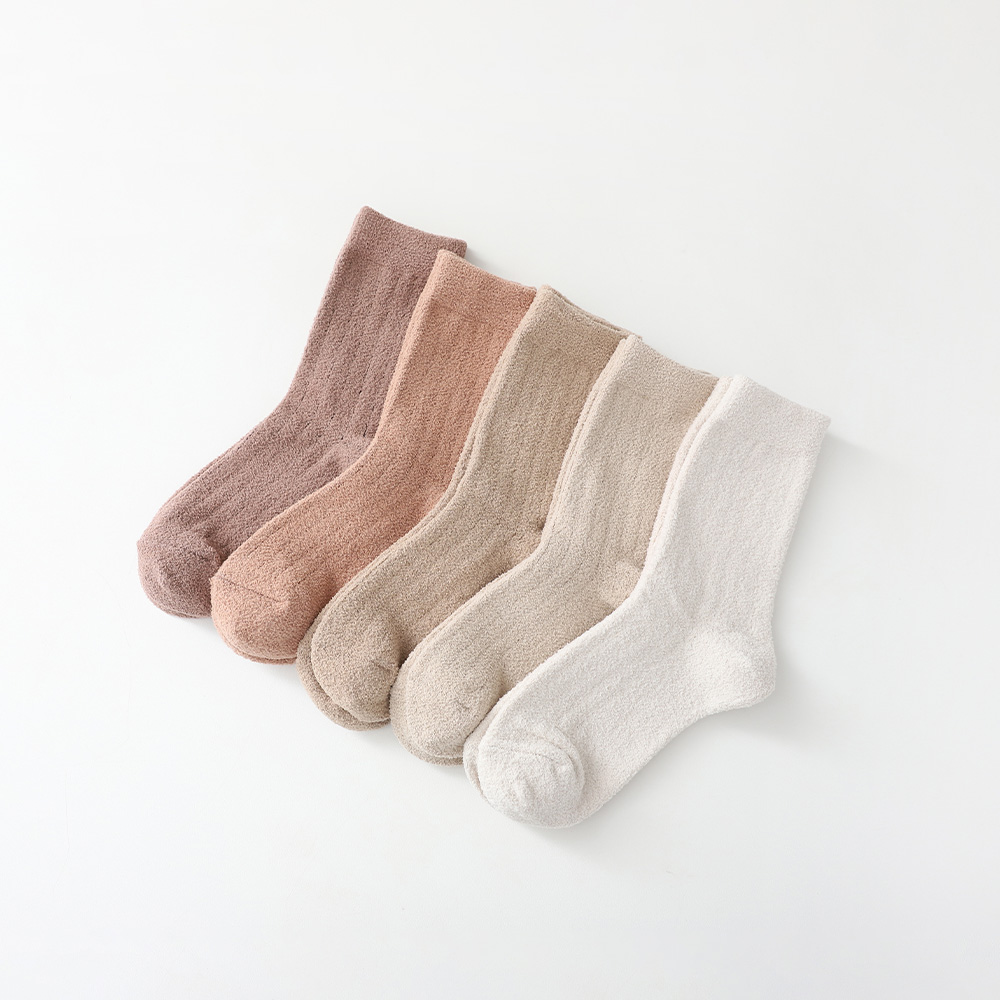 5-piece fluffy socks set