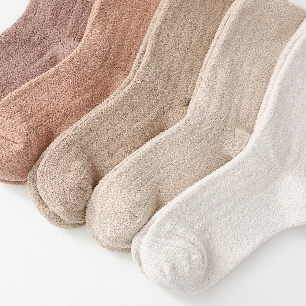 5-piece fluffy socks set