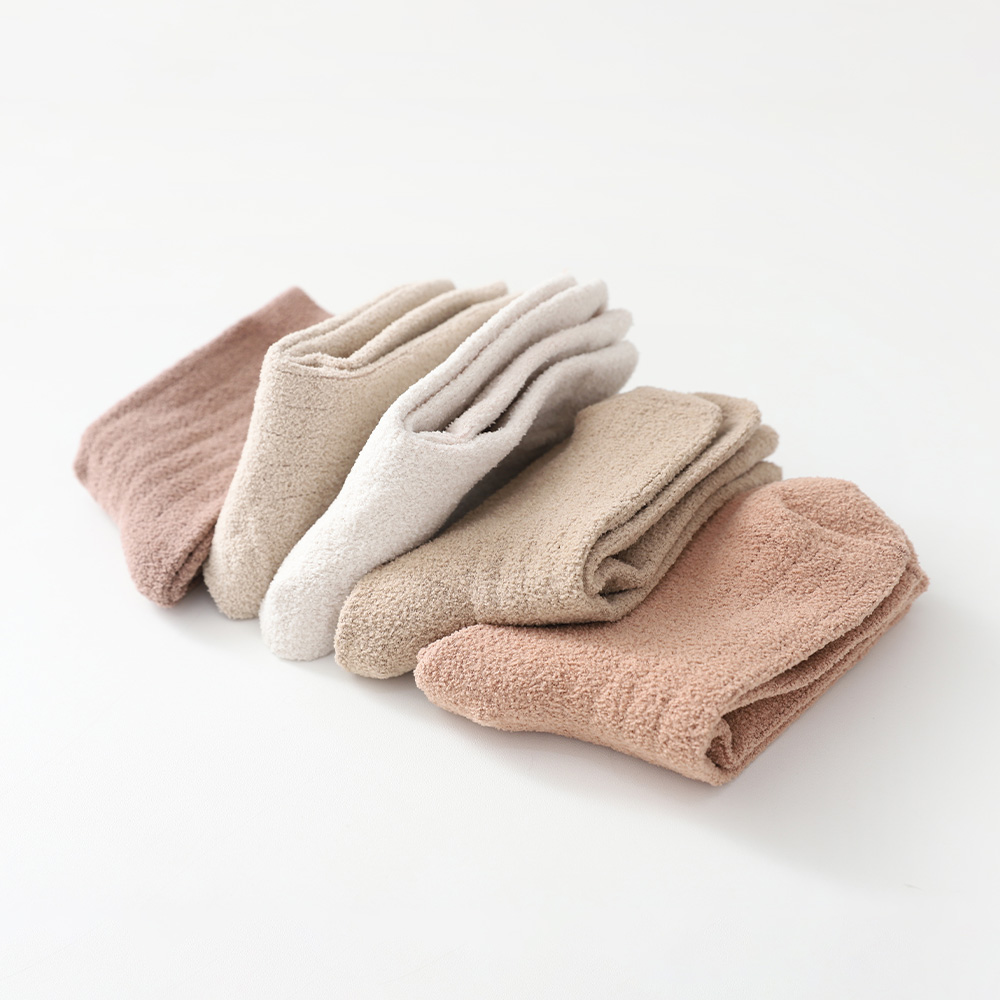 5-piece fluffy socks set