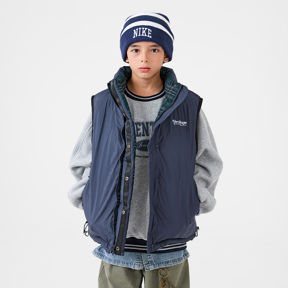 Buzz Reversible Padded Vest (Size 9-23)