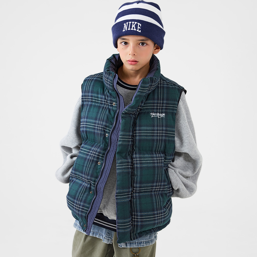 Buzz Reversible Padded Vest (Size 9-23)