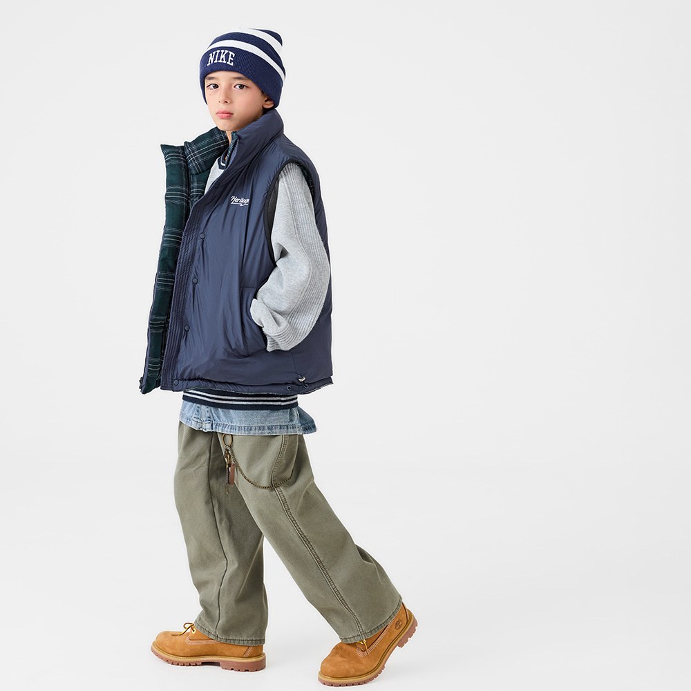 Buzz Reversible Padded Vest (Size 9-23)