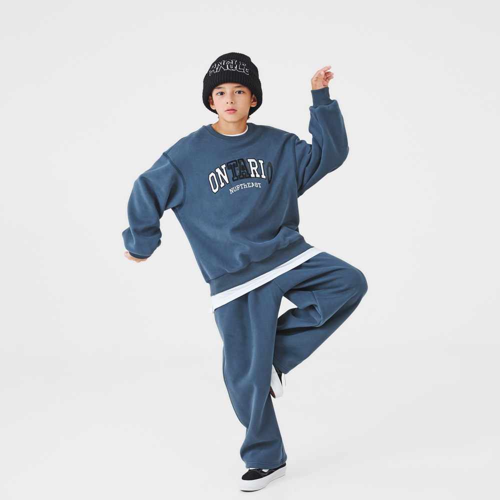 Manners Raised-neck Top and Bottom Set (Size 9-23)