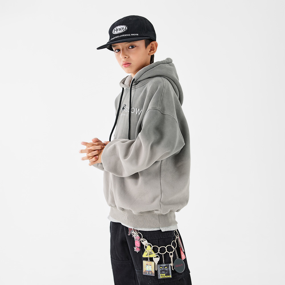 Hero Kimono Hooded Man-to-Man (Size 9-23)