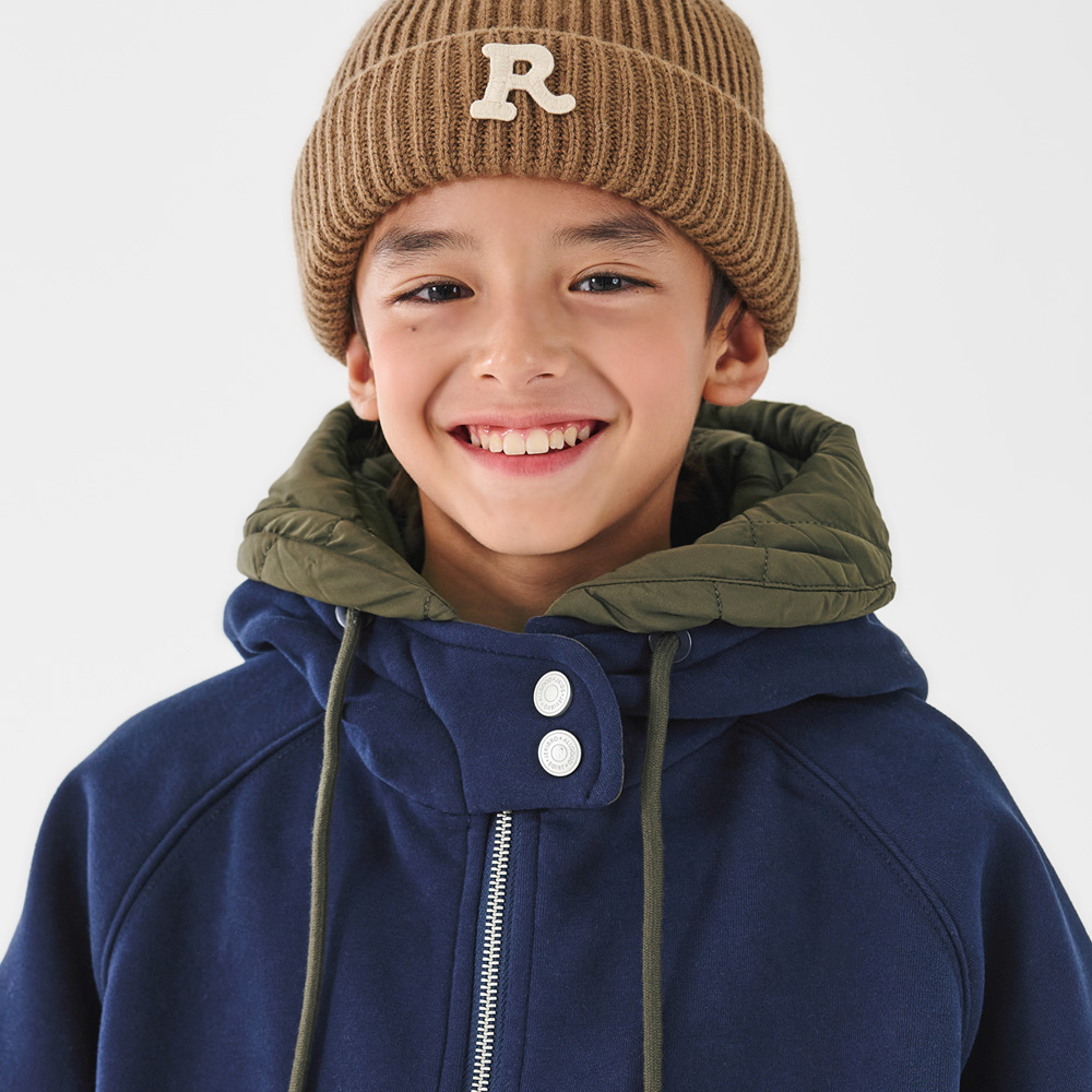 Clump Quilted Zip-up Set (Size 9-23)