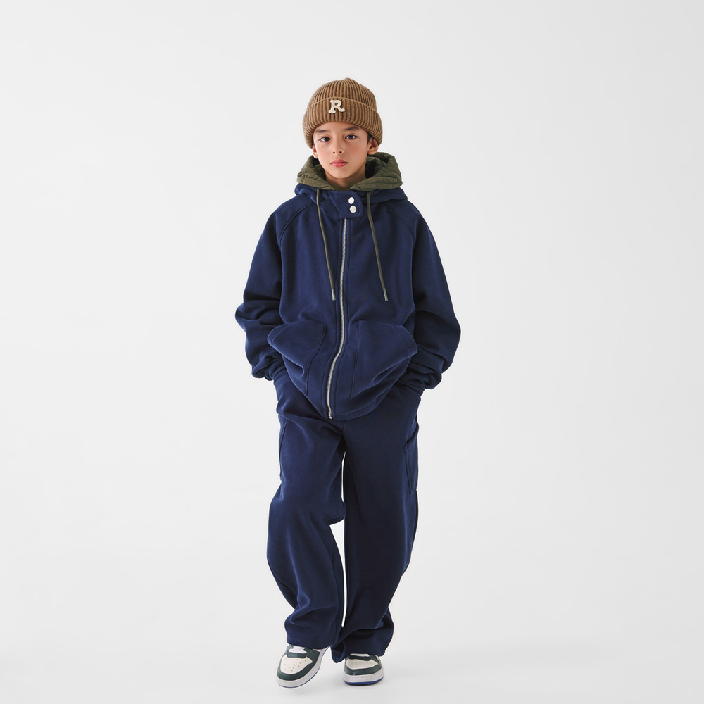 Clump Quilted Zip-up Set (Size 9-23)