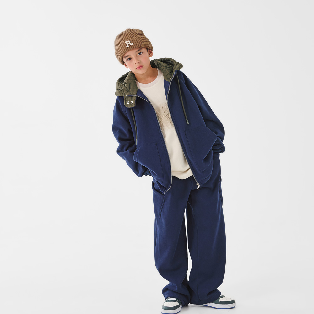 Clump Quilted Zip-up Set (Size 9-23)